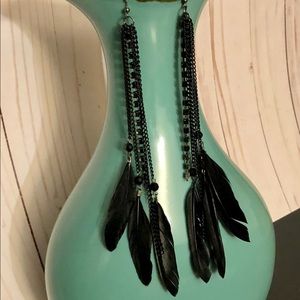 Beautiful  Feather Earrings